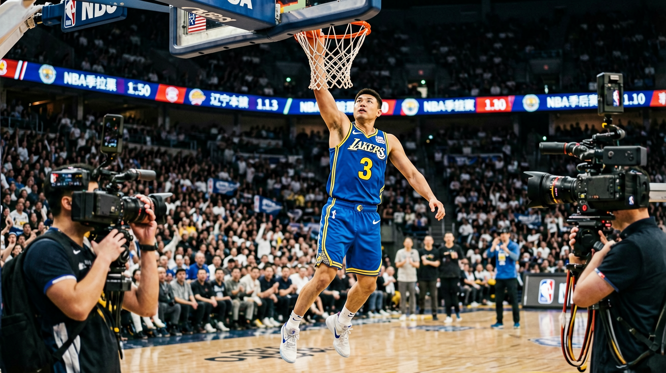 NBA球星扣篮瞬间